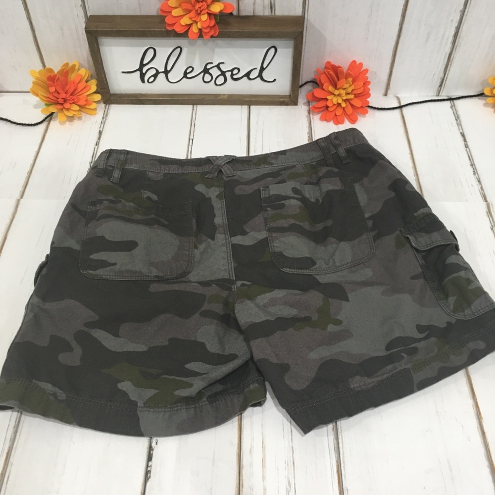 Camo Cargo Shorts by Natural Reflections - Picture 15 of 16